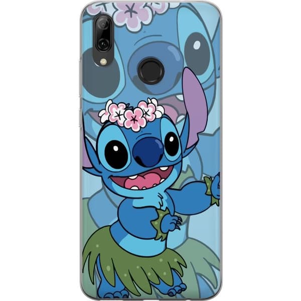 Huawei P smart 2019 Genomskinligt Skal Stitch under Stjärnorna – Magisk Anime-stil