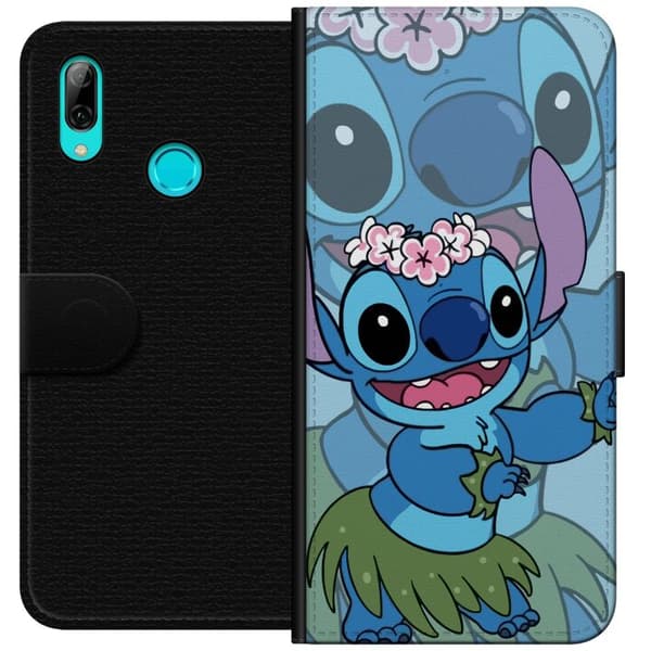 Huawei P smart 2019 Lommeboketui Stitch under stjernene - Magisk Anime-stil