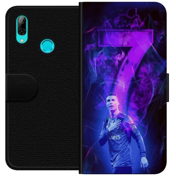 Huawei P smart 2019 Plånboksfodral Ronaldo 7 – Fotbollslegend i Action för Fans