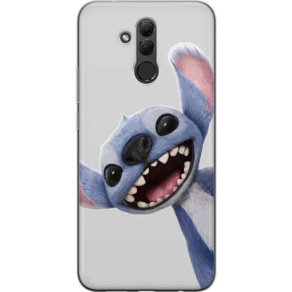 Huawei Mate 20 lite Gennemsigtig cover Stitch i fart - Kawaii-design til fans & børn
