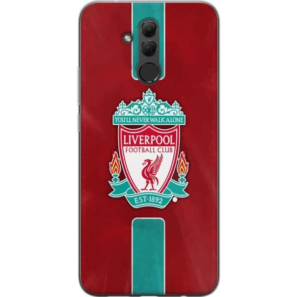 Huawei Mate 20 lite Läpinäkyvä kuori Liverpool FC - Klassinen jalkapallourheilu Punaisena