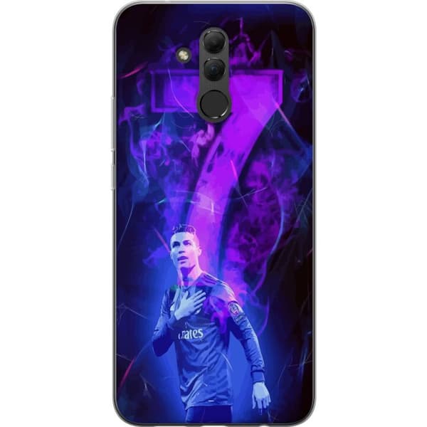 Huawei Mate 20 lite Gjennomsiktig deksel Ronaldo 7 - Fotballlegenden i Aksjon for Fans
