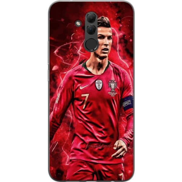 Huawei Mate 20 lite Gennemsigtig cover Ronaldo Færdigheder - CR7 Design for Ægte Fans