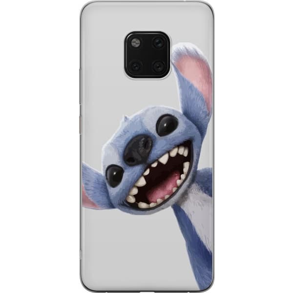 Huawei Mate 20 Pro Läpinäkyvä kuori Stitch liikkeessä - Kawaii-suunnittelu faneille ja lapsille