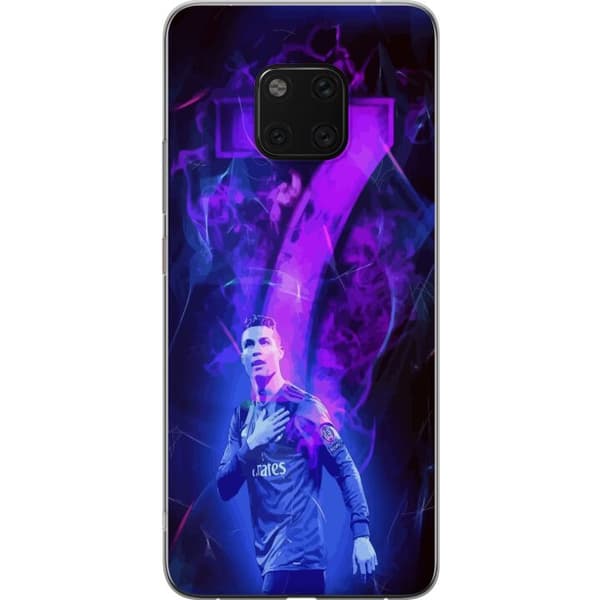 Huawei Mate 20 Pro Gennemsigtig cover Ronaldo 7 - Fodboldlegende i Handling for Fans