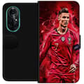 Miniatyrbillede 1 af 3: Huawei nova 8 Pro Tegnebogsetui Ronaldo Færdigheder - CR7 Design for Ægte Fans