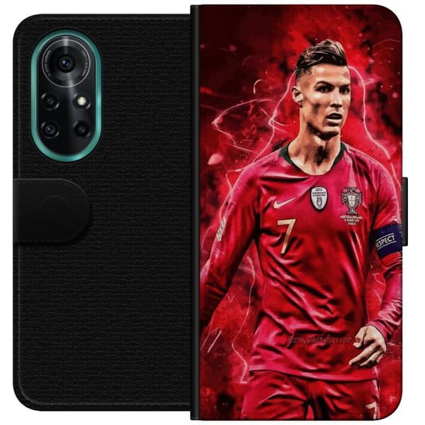 Huawei nova 8 Pro Lommeboketui Ronaldo Ferdigheter - CR7 Design for Ekte Supportere