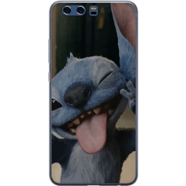 Huawei P10 Gjennomsiktig deksel Stitch Søt Alien - Blå Favoritt fra Ytre Rommet