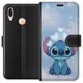 Miniatyrbild 1 av 3: Huawei P20 lite Plånboksfodral Stitch Hoppande Glädje – Rolig Design för Present