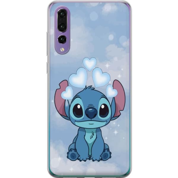 Huawei P20 Pro Gennemsigtig cover Stitch Hoppende Glæde - Sjovt Design til Gave
