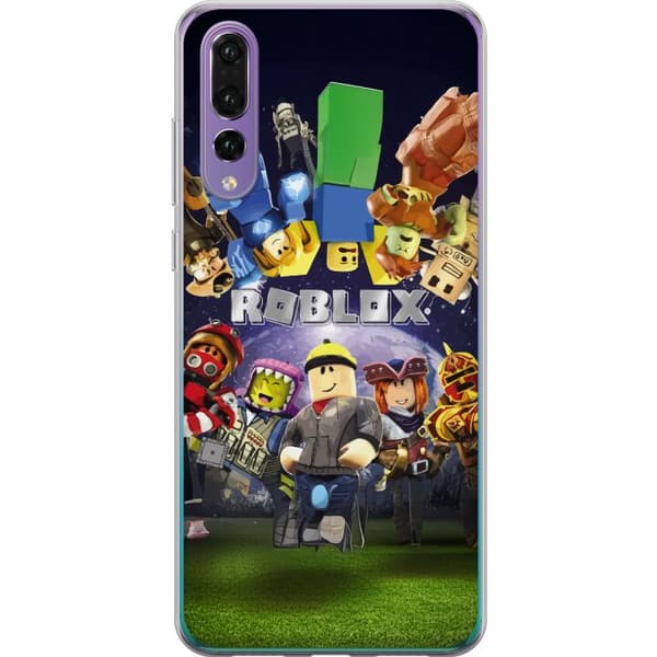 Huawei P20 Pro Gjennomsiktig deksel Roblox Verden - Spilleventyr for Barn og Ungdom