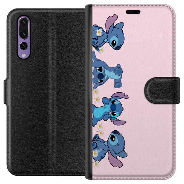 Huawei P20 Pro Lommeboketui  Stitch Ler & Leker – Perfekt for Mobildeksler eller Postere