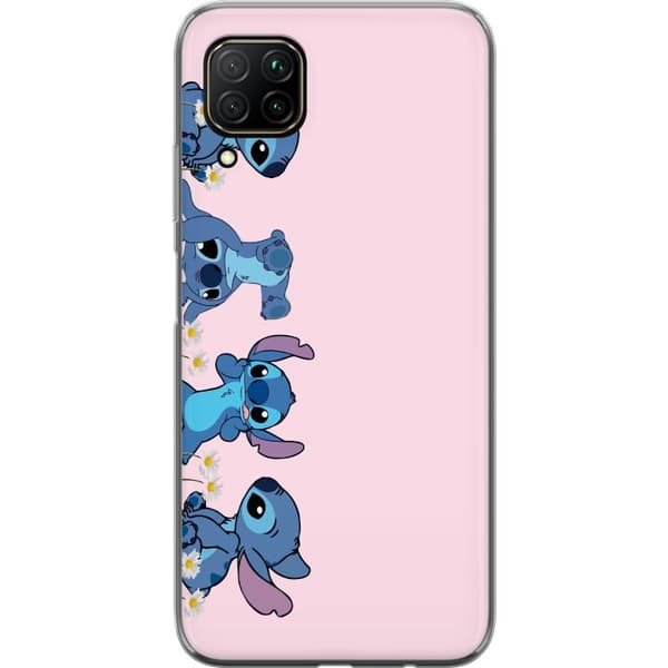 Huawei P40 lite Gennemsigtig cover Stitch Grin & Leg – Perfekt til Telefoncovers eller Plakater