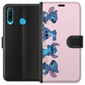 Miniatyrbillede 1 af 3: Huawei P30 lite Tegnebogsetui  Stitch Grin & Leg – Perfekt til Telefoncovers eller Plakater