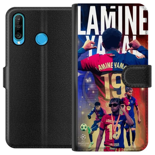 Huawei P30 lite Lommeboketui Yamal i Bevegelse - Ungt Talent på Verdensnivå