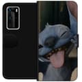 Miniatyrbild 1 av 3: Huawei P40 Pro Plånboksfodral Stitch Söt Alien – Blå Favorit från Yttre Rymden