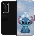 Miniatyrbilde 1 av 3: Huawei P40 Pro Lommeboketui Stitch Hoppande Gled - Morsomt Design for Gave