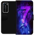 Miniatyrbilde 1 av 3: Huawei P40 Pro Lommeboketui Ronaldo 7 - Fotballlegenden i Aksjon for Fans