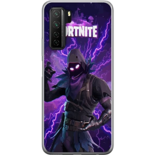 Huawei P40 lite 5G Läpinäkyvä kuori Fortnite Raven