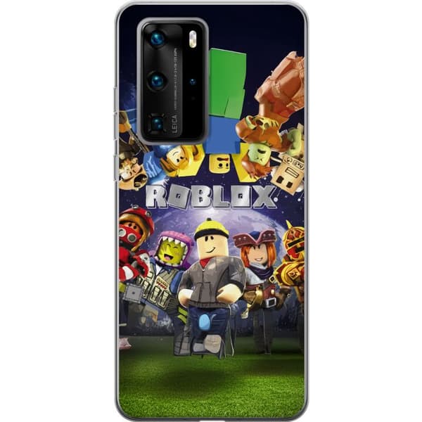 Huawei P40 Pro Genomskinligt Skal Roblox Värld – Gamingäventyr för Barn & Ungdomar