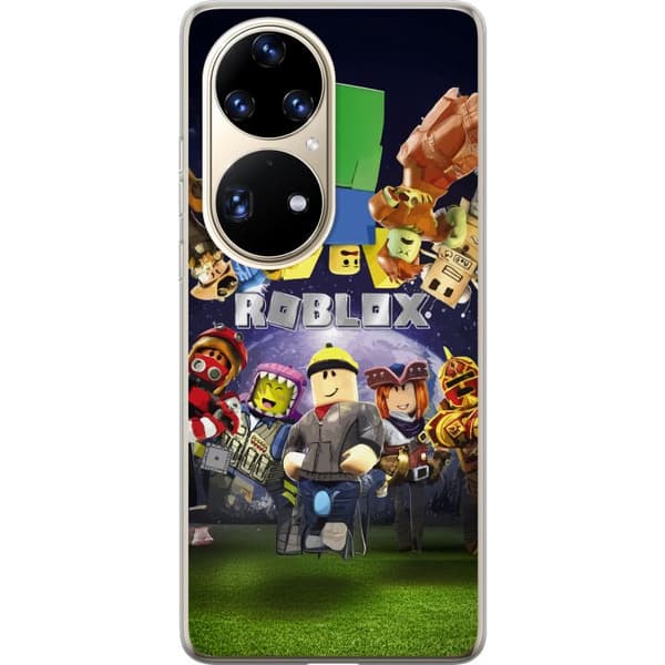 Huawei P50 Pro Läpinäkyvä kuori Roblox Maailma - Pelaamisseikkailu Lapsille ja Nuorille