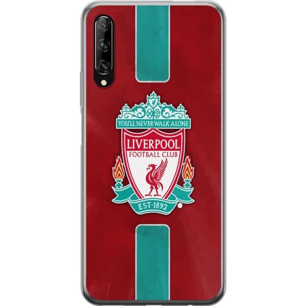 Huawei P smart Pro 2019 Gennemsigtig cover Liverpool FC - Klassisk Fodboldstolthed i Rødt