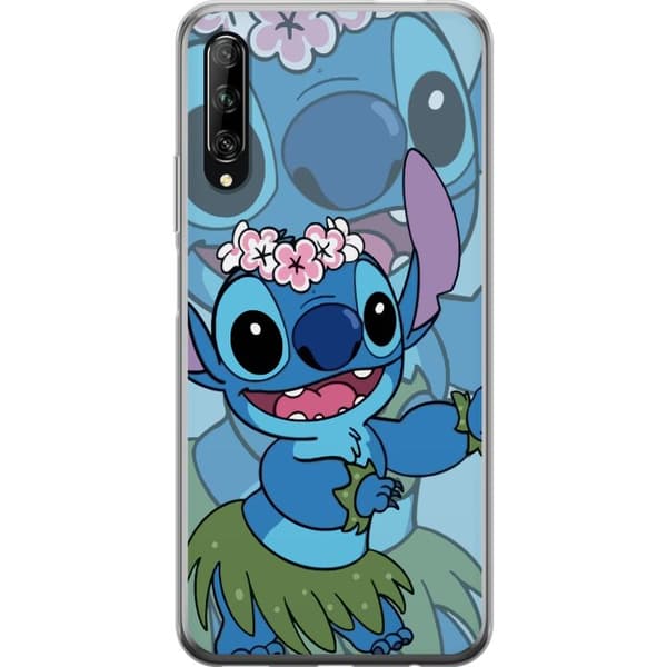 Huawei P smart Pro 2019 Genomskinligt Skal Stitch under Stjärnorna – Magisk Anime-stil