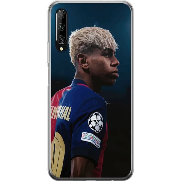 Huawei P smart Pro 2019 Genomskinligt Skal Lamine Yamal – Barcelonas Wonderkid i Fokus