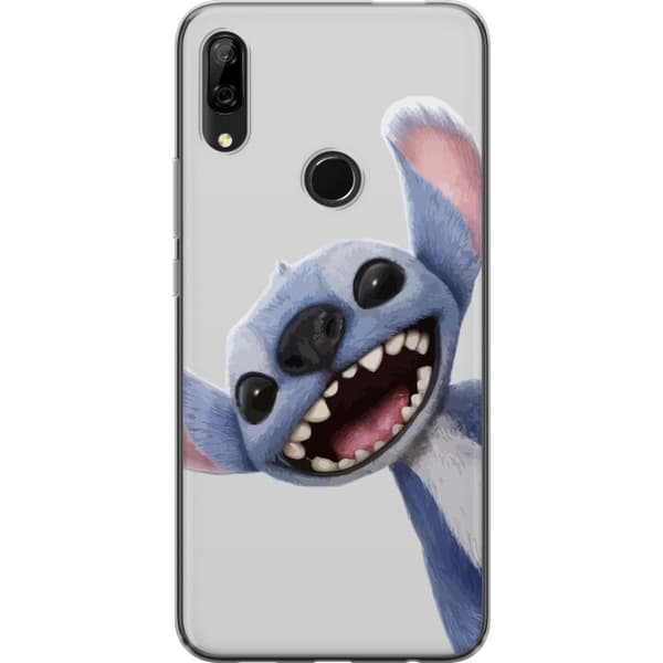 Huawei P Smart Z Gjennomsiktig deksel Stitch i Fart - Kawaii Design for Fans & Barn