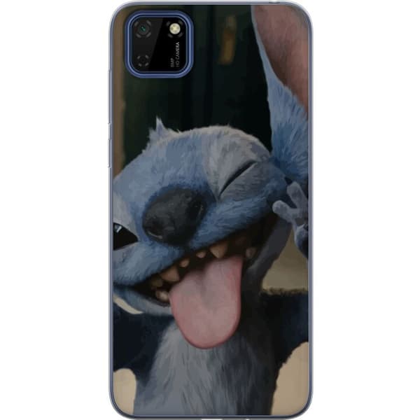 Huawei Y5p Gjennomsiktig deksel Stitch Søt Alien - Blå Favoritt fra Ytre Rommet