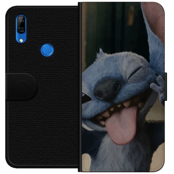 Huawei P Smart Z Lommeboketui Stitch Søt Alien - Blå Favoritt fra Ytre Rommet