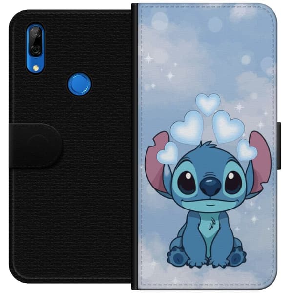 Huawei P Smart Z Lommeboketui Stitch Hoppande Gled - Morsomt Design for Gave
