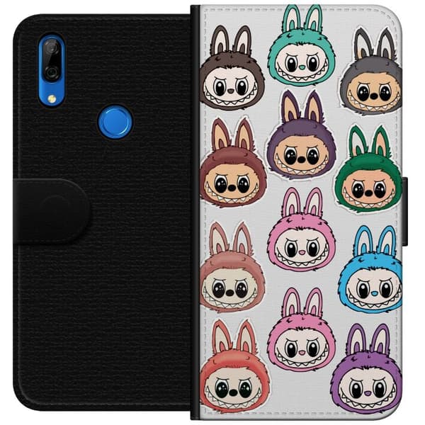 Huawei P Smart Z Lommeboketui Labubu Macaron Monster - Søt Samlefigur med Stil