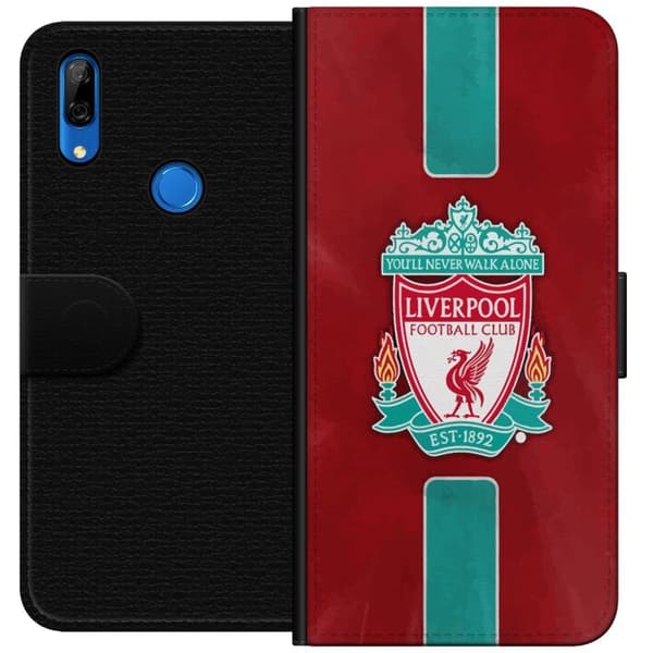 Huawei P Smart Z Lommeboketui Liverpool FC - Klassisk Fotballstolthet i Rødt