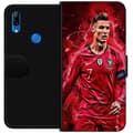 Miniatyrbilde 1 av 3: Huawei P Smart Z Lommeboketui Ronaldo Ferdigheter - CR7 Design for Ekte Supportere