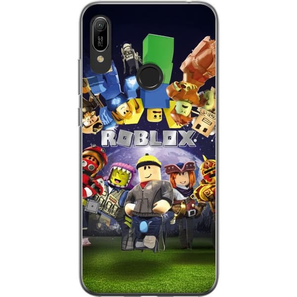 Huawei Y6 (2019) Gennemsigtig cover Roblox Verden - Gaming Eventyr for Børn og Unge