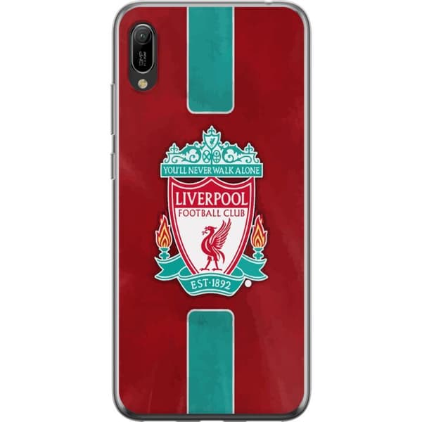 Huawei Y6 Pro (2019) Gennemsigtig cover Liverpool FC - Klassisk Fodboldstolthed i Rødt