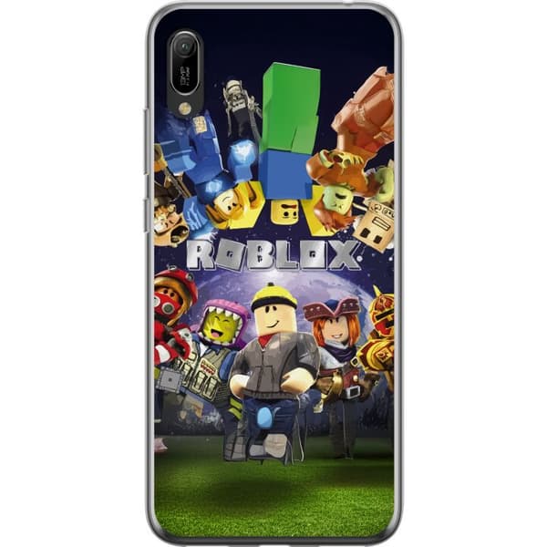 Huawei Y6 Pro (2019) Läpinäkyvä kuori Roblox Maailma - Pelaamisseikkailu Lapsille ja Nuorille