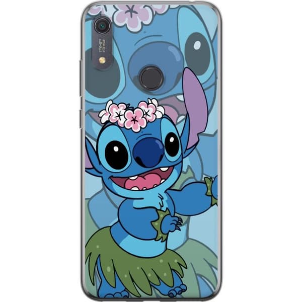 Huawei Y6s (2019) Läpinäkyvä kuori Stitch tähtien alla - Taianomainen Anime-tyyli