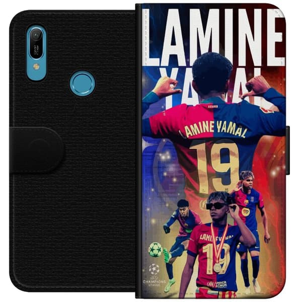 Huawei Y6 (2019) Lompakkokotelo Yamal Liikkeessä - Nuori Lahjakkuus Maailmanlaajuisella Tasolla