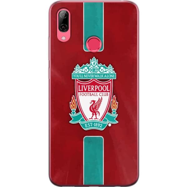 Huawei Y7 (2019) Läpinäkyvä kuori Liverpool FC - Klassinen jalkapallourheilu Punaisena