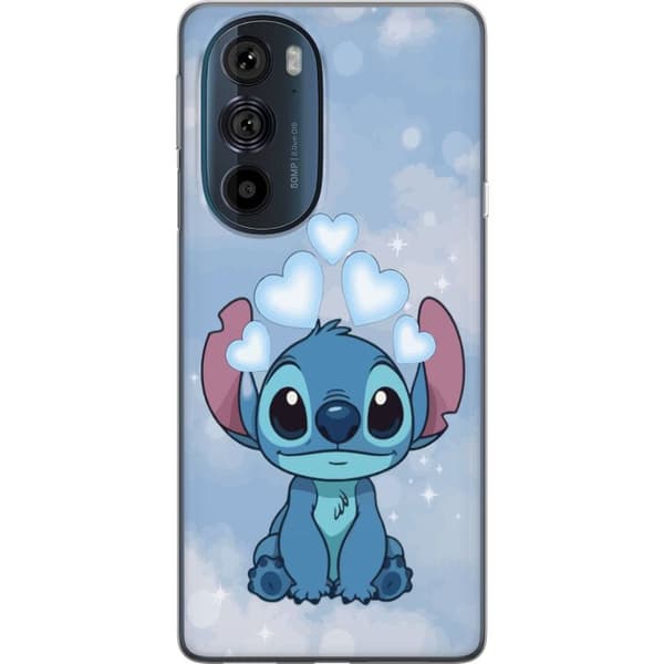 Motorola Edge 30 Pro Läpinäkyvä kuori Stitch Hyppäävä Ilo - Hauska Suunnittelu Lahjalle