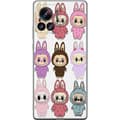 Pikkukuva 1 / 3: Motorola Edge 30 Ultra Läpinäkyvä kuori Labubu Pink Monster - Popkulttuuri Kawaii-kosketuksella