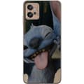Miniatyrbild 1 av 3: Motorola Moto G32 Genomskinligt Skal Stitch Söt Alien – Blå Favorit från Yttre Rymden