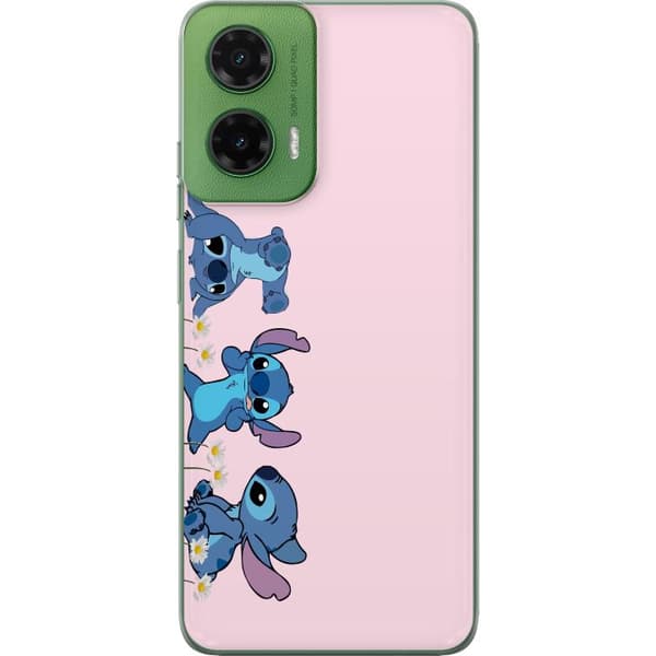 Motorola Moto G35 Gennemsigtig cover Stitch Grin & Leg – Perfekt til Telefoncovers eller Plakater