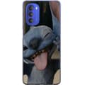 Miniatyrbillede 1 af 3: Motorola Moto G51 5G Gennemsigtig cover Stitch Sød Alien - Blå Favorit fra Ydre Rummet