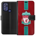 Miniatyrbild 1 av 3: Motorola Moto G60S Plånboksfodral Liverpool FC – Klassisk Fotbollsstolthet i Rött