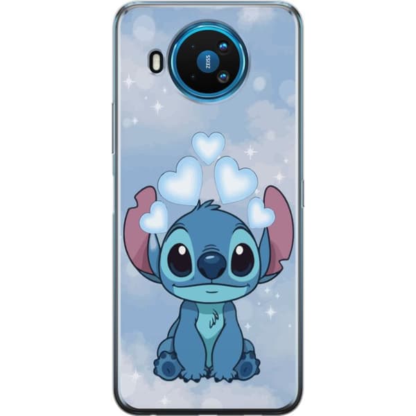 Nokia 8.3 5G Gennemsigtig cover Stitch Hoppende Glæde - Sjovt Design til Gave