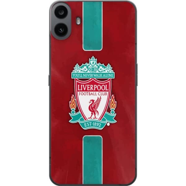 Nothing CMF Phone 1 Gjennomsiktig deksel Liverpool FC - Klassisk Fotballstolthet i Rødt