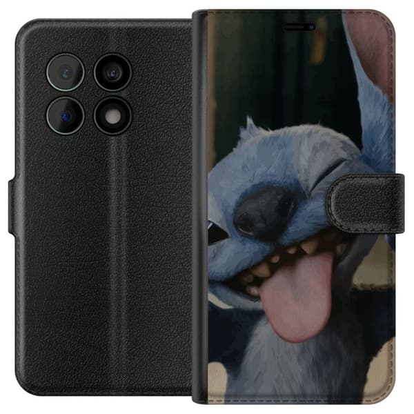 OnePlus 10 Pro Lompakkokotelo Stitch Söpö Alien - Sininen Suosikki Ulkoavaruudesta